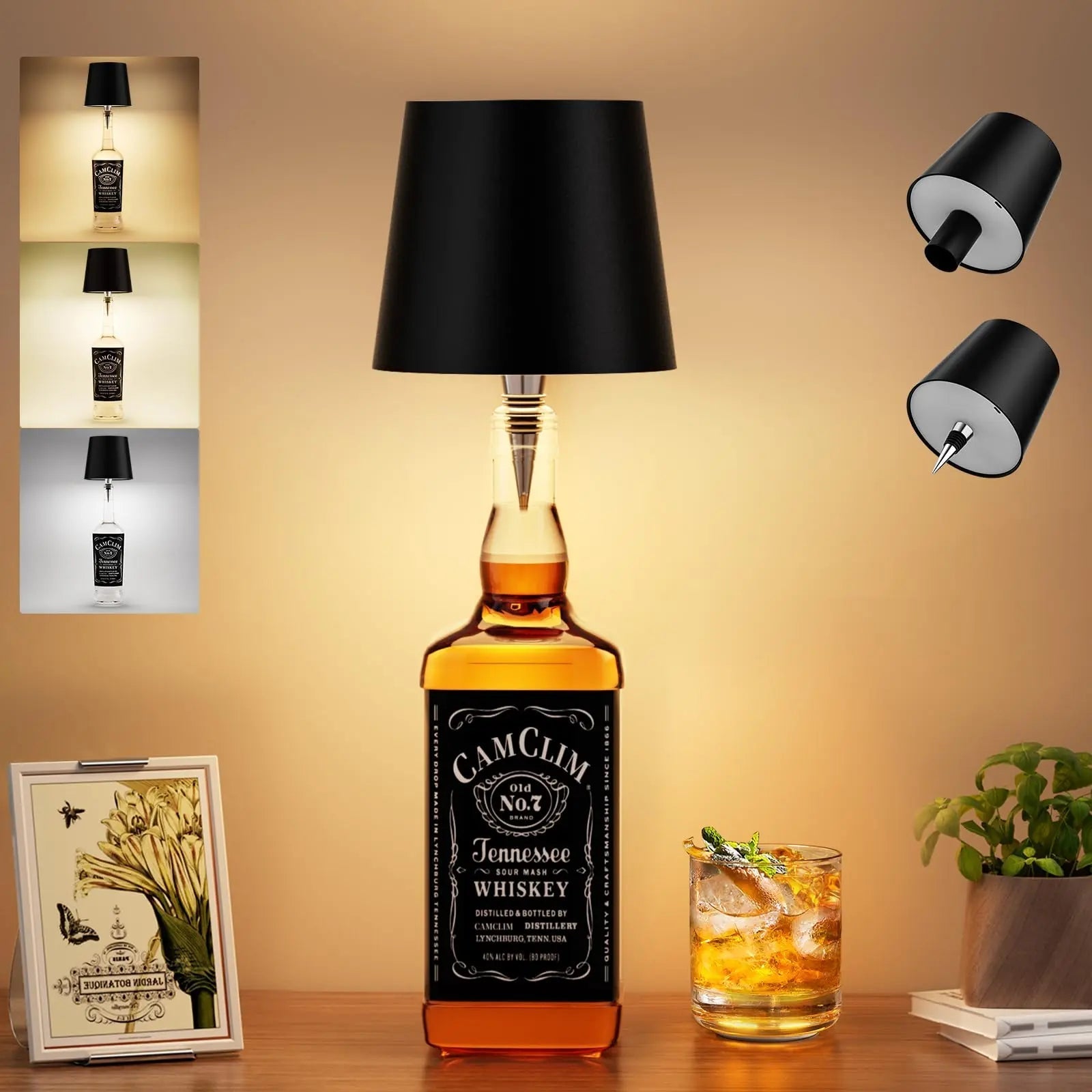 LED Bottle Light — Convert Your Favorite Bottles into Trendy Lamps